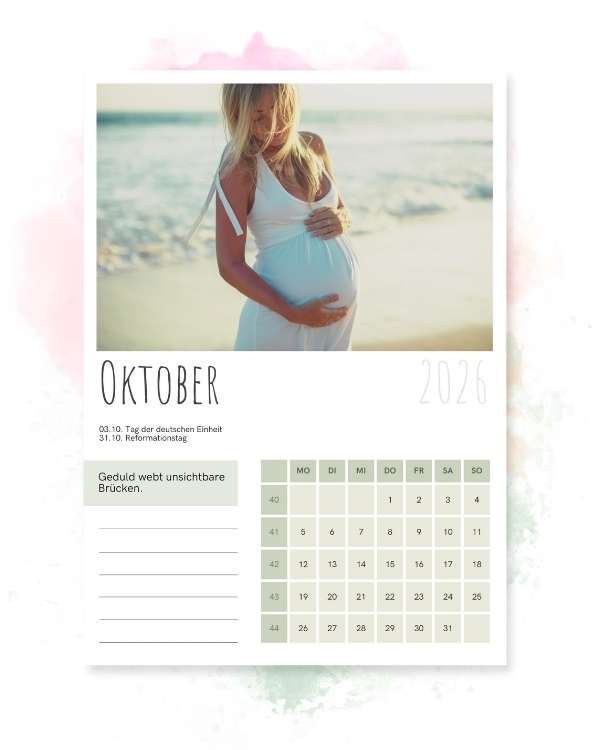 Wandkalender 2026