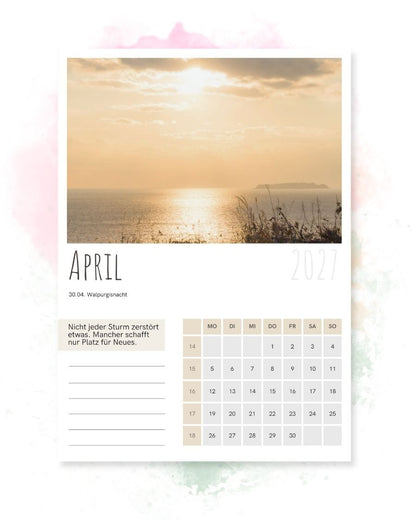 Wandkalender 2027