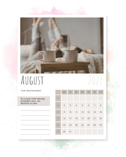 Wandkalender 2027