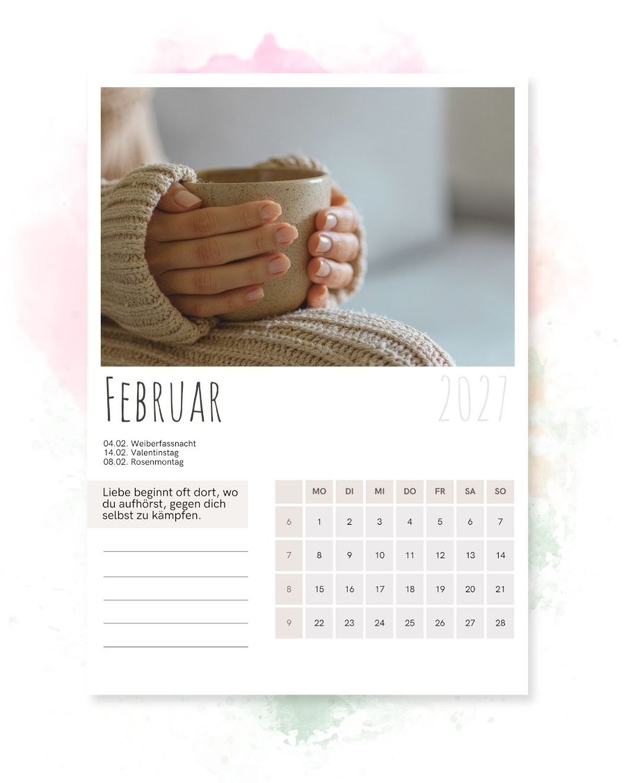 Wandkalender 2027