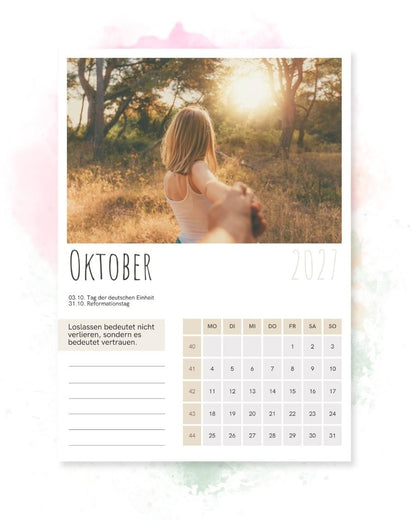 Wandkalender 2027