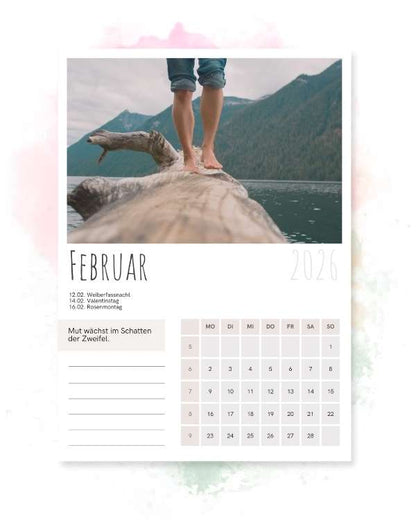 Wandkalender 2026