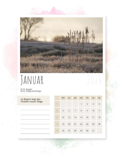 Wandkalender 2026
