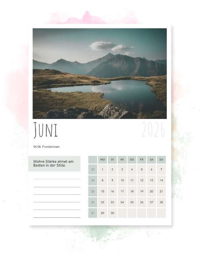 Wandkalender 2026