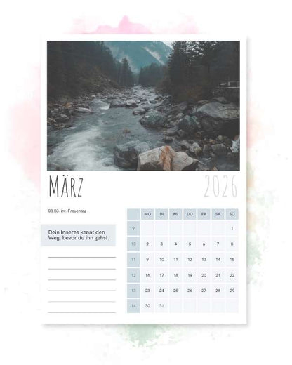 Wandkalender 2026