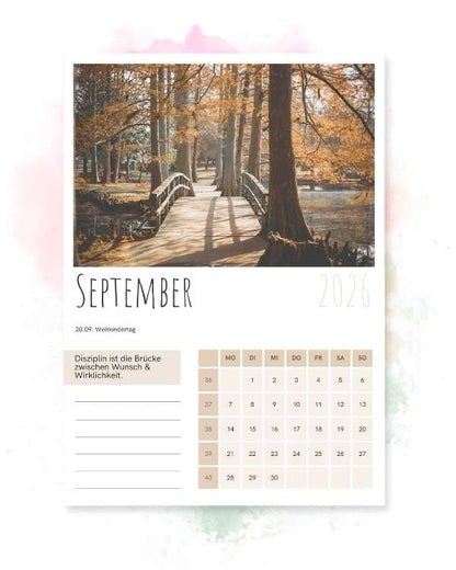 Wandkalender 2026