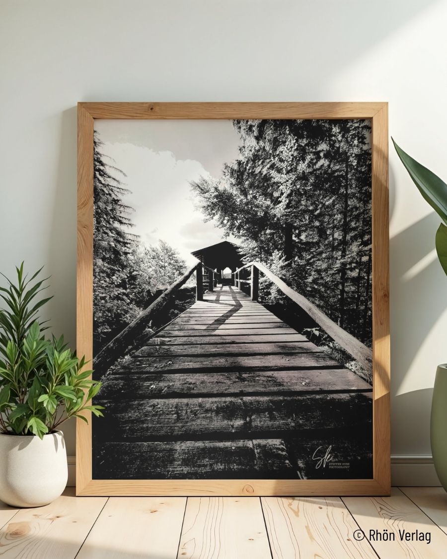 Brücke ins Licht – FineArt Fotografie als digitaler Download