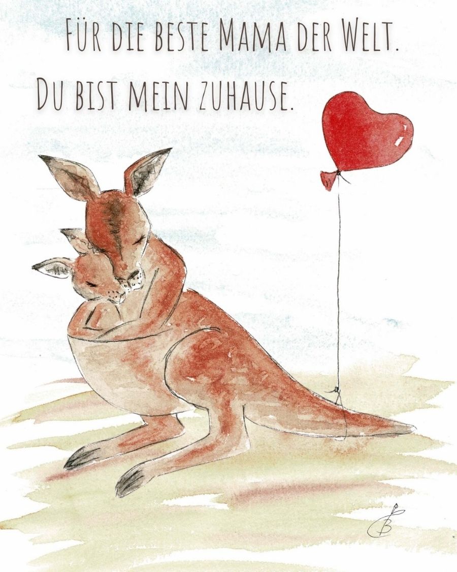 Postkarte Muttertag