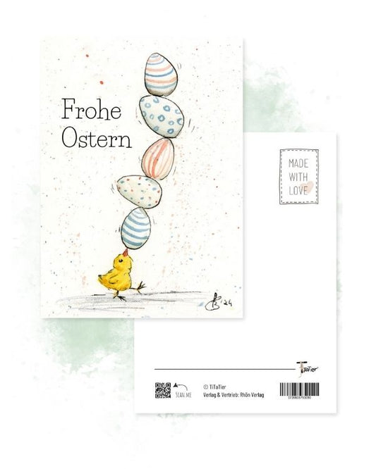 Postkarte Osterkücken