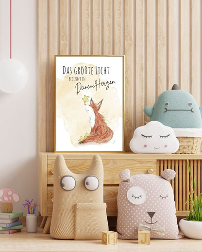 TiTaTier® Printable Poster „imHerzen“ | Digitaler Download