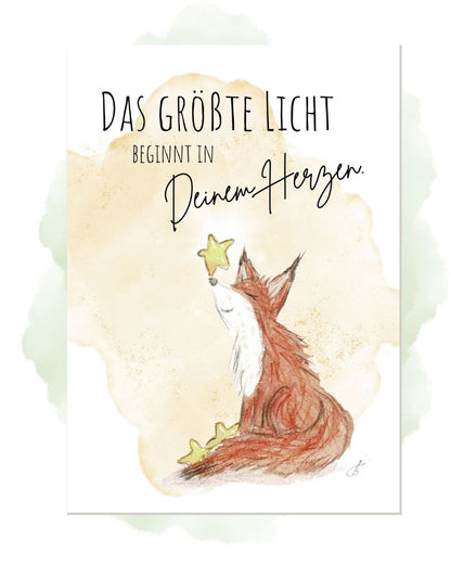 TiTaTier® Printable Poster „imHerzen“ | Digitaler Download